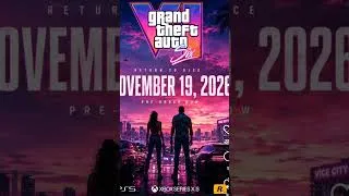 Thumbnail: GTA 6 is going to launched in November 19 2026 #gtaworld #gtavicecity