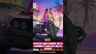 Thumbnail: GTA 6 Release date is November 19 2026. #gta6 #gtav