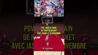 Thumbnail: POV : Jason joue au basket 🏀 #viral #drôle #humor #gta #gta6 #gta6leaks #rockstargames #basketball