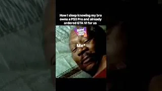 Thumbnail: "Me after GTA 6 pre order"      #gta6 #gtavi #shorts #gta6shorts