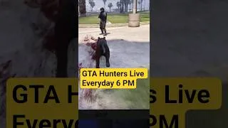 Thumbnail: GTA hunters Live Stream Everyday Guys 🎯 6 PM #Gtahunterslive #gta #gta5 #gtaonline #gta6 #fyp
