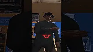 Thumbnail: "Carl Johnson" or "CJ" | #gta #gtasanandreas #shorts #edit