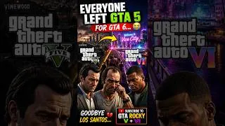 Thumbnail: Everyone Left GTA 5 for GTA 6… 😭💔 | Michael, Franklin & Trevor Say Goodbye #viral #viralshorts #gta5