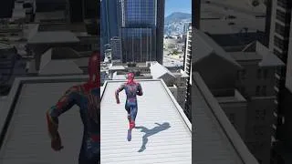 Thumbnail: Iron Spider-man Falling Ragdoll #shorts #spiderman #spidermancostume #gta #spidermansuit #fails