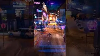 Thumbnail: Late Neon Night in Cyber Rigat #shortsfeed #gaming