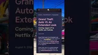 Thumbnail: 🚨 Rockstar Finally Confirms GTA 6 Extended Look!