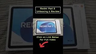 Thumbnail: Redmi Pad 2 Unboxing & Review😱🔥#redmi#redmipad2#tablet#tech#shorts#youtubeshorts#review#unboxing