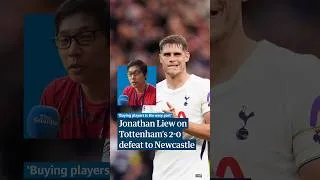 Thumbnail: 'Buying players is the easy part': Jonathan Liew on Tottenham's 2-0 defeat to Newcastle ⚪ #shorts