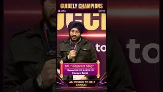 Thumbnail: Congratulations to Our Champion on Cracking SBI & IBPS PO! 🏆 | How Guidely Helped Him Succeed