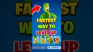 Thumbnail: How To Level Up Battle Pass FAST in Fortnite Simpsons Season! (Reach Level 200)