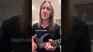 Thumbnail: Learn this bend & release lick for beginner guitarists 🎸