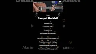 Thumbnail: Sampai Ku Mati - Nano | Tutorial Chord Gitar Mudah dan Lirik  #chordgitar #guitarlesson