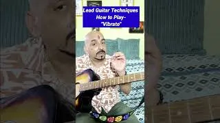 Thumbnail: Guitar VIBRATO Technique Make Your Lead Guitar Sing #shorts #guitar #guitartechnique