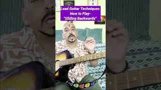 Thumbnail: Guitar SLIDE Backward Technique Smooth Lead Guitar Playing! #shorts #guitar #guitartechnique
