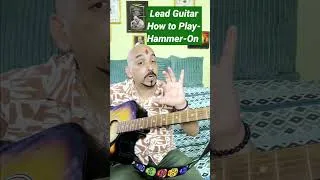 Thumbnail: HAMMER-ON Guitar Technique Play Faster & Smoother Lead Guitar! #shorts #guitartabs #guitar