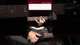 Thumbnail: One Last Breath - Creed | Intro 🎸 Guitar Tutorial