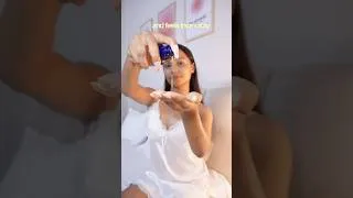 Thumbnail: The 2-Step Night-time Glow Routine You Need ✨🤍 #shorts #nightroutine #ytshorts #skincareroutine