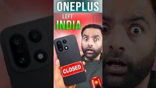 Thumbnail: OnePlus Exiting India 😢 in 2027 #shorts