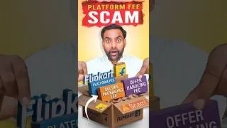 Thumbnail: Flipkart & Amazon Hidden Charges EXPOSED 😱 #shorts