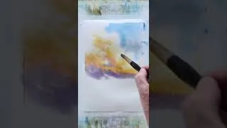 Thumbnail: Colourful Watercolour Clouds  #watercolor #watercolortutorial #watercolour #watercolorpainting