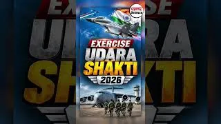 Thumbnail: ✈️ Exercise Udara Shakti 2026 | India–Malaysia Air Exercise 🇮🇳🇲🇾 | Important Current Affairs #Shorts