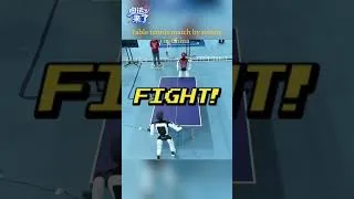 Thumbnail: Table tennis match by robots in China