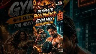 Thumbnail: POV: This Bollywood Mix makes you lift heavier ⚡🏋️‍♂️ #BollywoodGymMix #WorkoutMusic #HindiGymSongs
