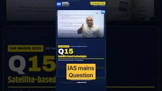Thumbnail: IAS mains satellite question
