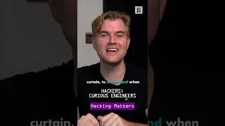 Thumbnail: Hackers Think Like Engineers #hacker #cybersecurity #securityengineer