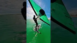 Thumbnail: Carving turns at Pagham #wingfoil