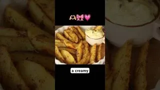 Thumbnail: Crispy baked potatoes with tarter sauce 🫶🏼🎀