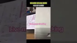 Thumbnail: Board exam Mcqs checking video #shorts #shortsfeed #boardexam2025 #boardexam #haiderart