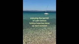 Thumbnail: the new med hot spot i can feel it #turkiye #mediterranean