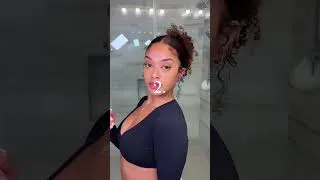 Thumbnail: Simple curly hairstyles you should try🌺 #shorts #shortvideo #curlyhair 🎥 credit: @nydiachristina