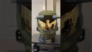 Thumbnail: Halo: Campaign Evolved Jazwares Mark V Helmet min review. #halo #masterchief #campaignevolved
