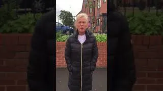 Thumbnail: Halton Housing customer Linda on estate walkabouts
