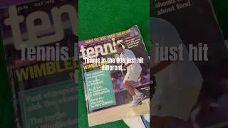 Thumbnail: Who remembers the good ole days?? #tennis #nostalgia