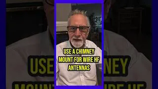Thumbnail: Use a Chimney Mount for an HF Wire Antenna #hamradio