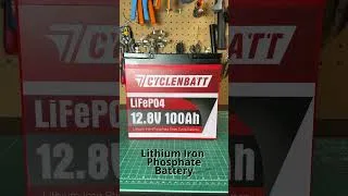 Thumbnail: CyclenBatt Mini 100Ah LiFePO4 Battery Only $133 On Amazon Right Now!!