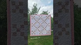 Thumbnail: Blowing in the breeze 🧺☀️ #thequiltedfable #babyquilt