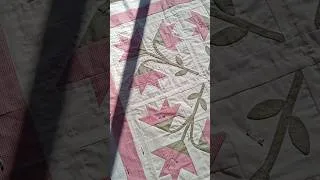 Thumbnail: Hand quilting + a move = a perfectly cozy day #thequiltedfable #cottagecore #babyquilt #handquilting