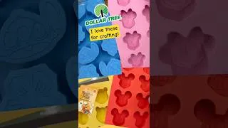 Thumbnail: I use ice cube trays for crafting with clay, resin, hot glue and plaster. #dollartreefinds #crafts