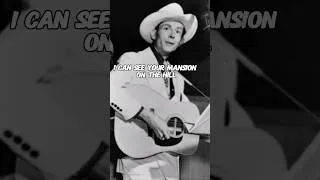 Thumbnail: MANSION ON THE HILL - HANK WILLIAMS - (LYRICS) #hankwilliams  #countrymusic