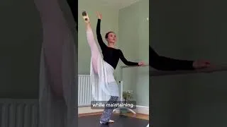 Thumbnail: I tried to get higher legs in 30 days… 👀 #ballet #dancer #flexibility #transformation