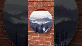 Thumbnail: Turning a failed painting into a success 🌲 #art #painting #oilpainting #landscapepainting