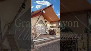 Thumbnail: Glamping Tent Tour!! (in the Grand Canyon) 10/10 experience! #glamping #tenttour #grandcanyon
