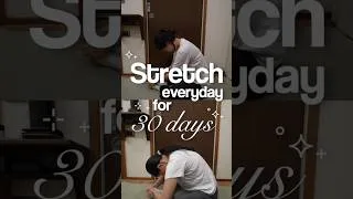 Thumbnail: I tried Stretching for 30 days #stretching