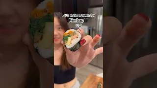 Thumbnail: Let’s make my favorite homemade kimbap🐷 #gimbap