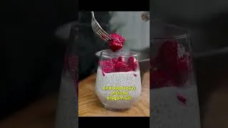 Thumbnail: Sugar-free chia pudding with almond milk #chia #chiaseeds #healthybreakfast #veganrecipes