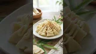 Thumbnail: 如何跟外國朋友介紹台灣的涼筍沙拉？/ How Do You Explain Taiwanese Bamboo Shoot Salad to Foreign Friends? #shorts